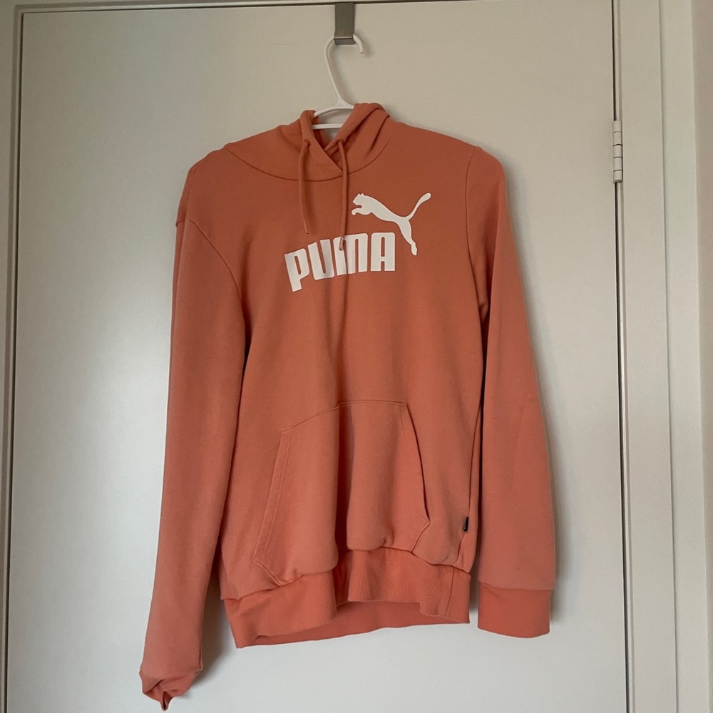 Puma orange hoodie
